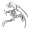 Kingston Brass KS226C Wall Mount Tub Faucet with Hand Shower, Polished Chrome KS226C - alternate 1
